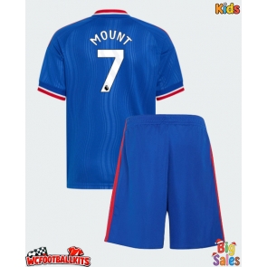 Manchester United Mason Mount #7 Replica Away Stadium Kit for Kids 2026-27 Short Sleeve (+ pants)